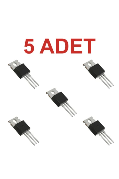 Rodevino 5 Adet 7805cv Voltaj Regülatör Entegresi 5v 1a To‑220 ürün görseli