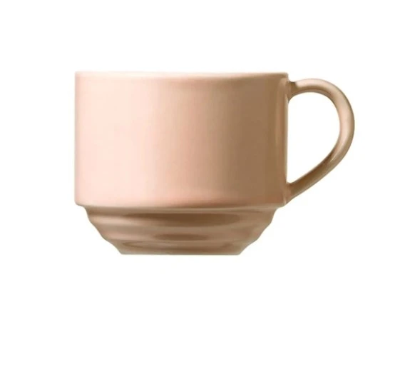 Kütahya Porselen New Tuana 12 Parça 6 Kişilik Kahve Takımı Pembe - 3