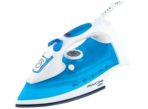Awox Active 2600 W Mavi Buharlı Ütü