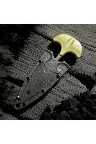 Kurt Dişi Kolye Çelik Çakı - 2