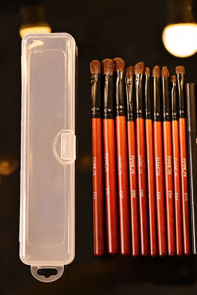 Hane 2 Adet Şeffaf Makyaj Organizeri Kutusu - Diş Fırça Kutusu - 5