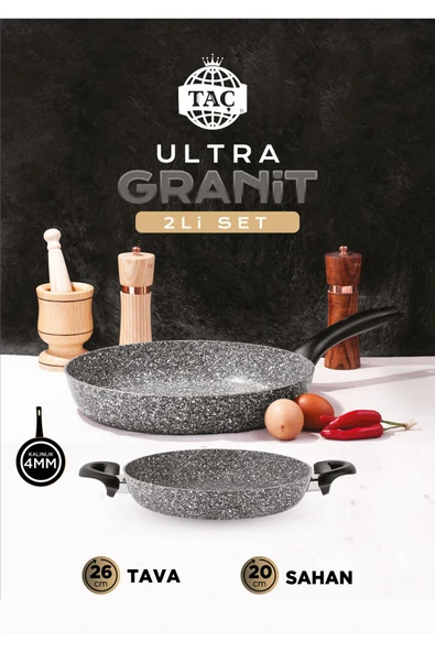 Taç Ultra Granit Tava Sahan Set 4mm