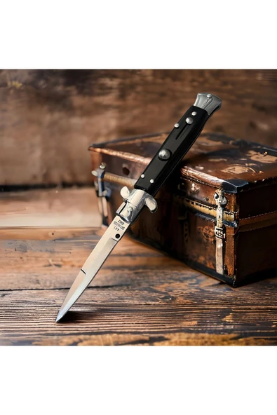 Italyan Çakı Paslanmaz Çelik Çakı 21 Cm - Resim 2