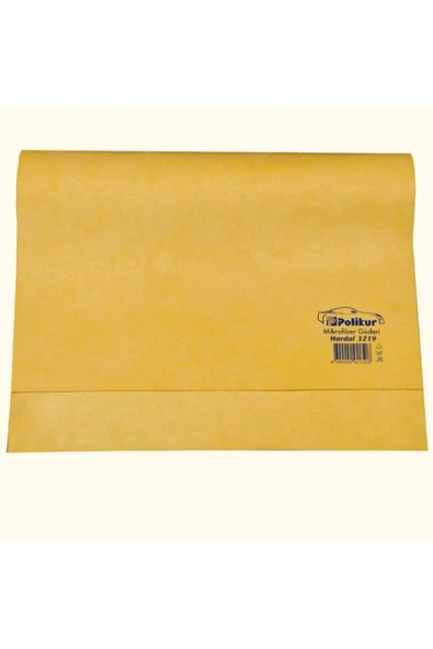 Polikur 3219 Mikrofiber Güderi Oto Kurulama Bezi 50x70 Cm Hardal - 12 Adet - 3