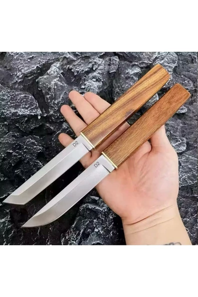 Çiftli Japon Bıçağı D2 Çelik - 3