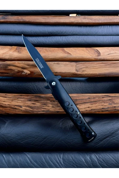 Taç Fotce Siyah Magnum Çelik Çakı - Resim 2