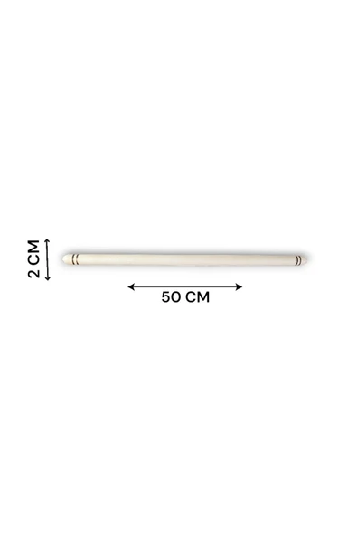 Miraçer OKLAVA VE MERDANE SETİ 4 PRÇ ( ORGANİK ZEYTİNYAĞI KAPLAMALI ) - Resim 4