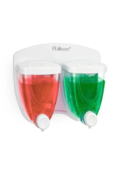 Flosoft Ikiz Sıvı Sabunluk (350 Ml +350 Ml) F029 - 4