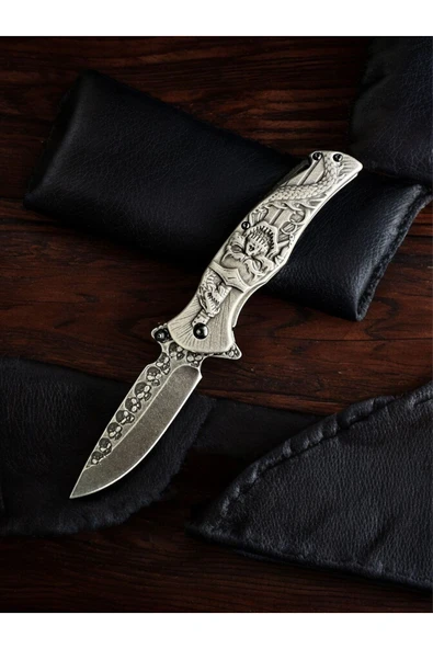 Kuru Kafa Çelik Çakı - Resim 2