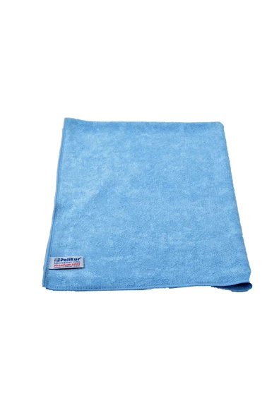Polikur 3223 Mikrofiber Oto Kurulama Ve Temizlik Bezi 50x70 Cm. Mavi - 8 Adet - 3