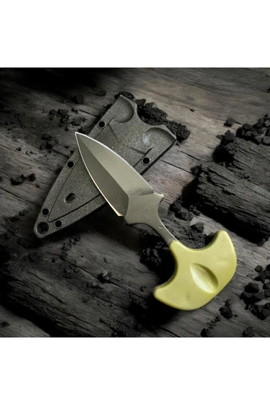 Kurt Dişi Kolye Çelik Çakı