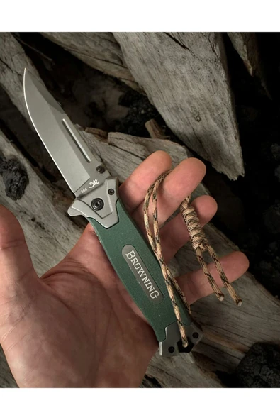 Browning M364 Haki Paracord Lu Çakı - Resim 4