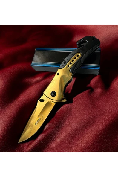 Böker F90 Gold Çelik Çakı