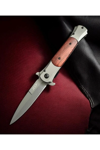 Jeep Ahşap Çelik Çakı - Resim 6