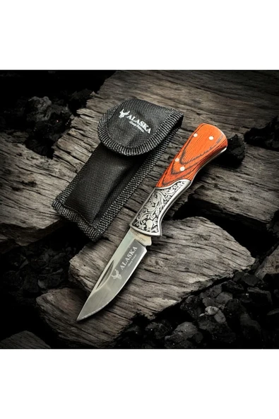 Ahşap İşleme li Kılıflı Çelik Çakı - Resim 2