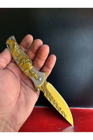 Gold Kuru Kafa Çelik Çakı - 2