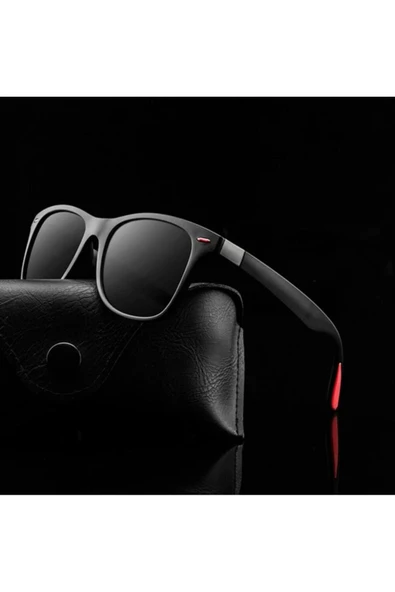 Wayfarer Kırmızı lı Unisex Güneş Gözlüğü