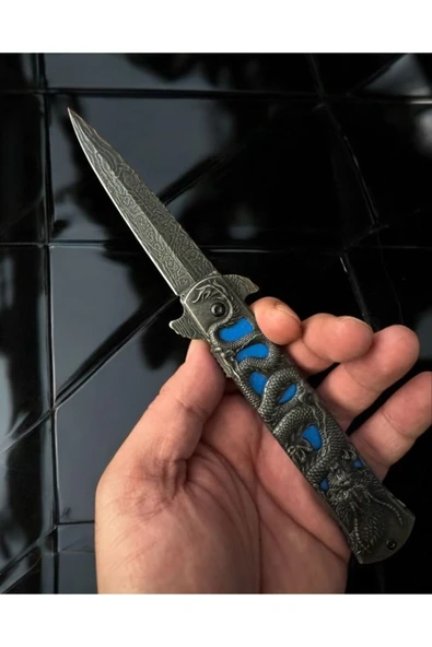 Drangon Damasguz Çelik Çakı ürün görseli