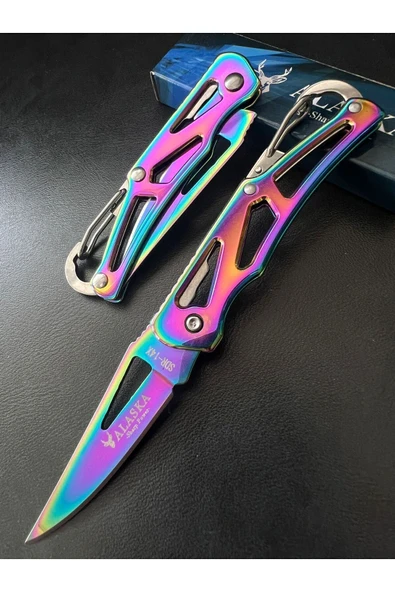 Mini Rainbow Paslanmaz Çelik Çakı