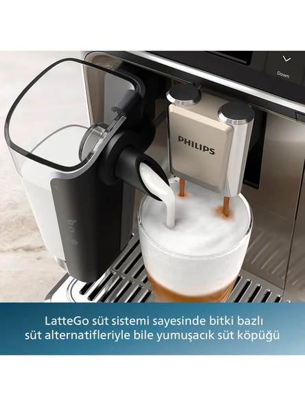 Philips 5500 Serisi LatteGo EP5547/90 Tam Otomatik Espresso Makinesi - 4