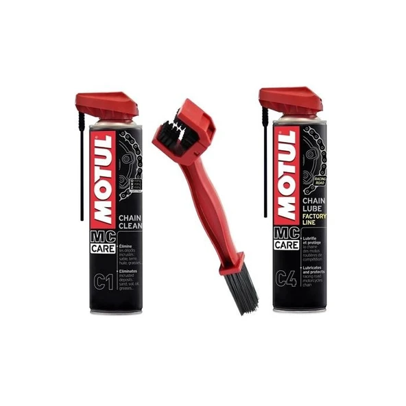 MOTUL C1 + MOTUL C4 (FIRÇA HEDİYELİ)