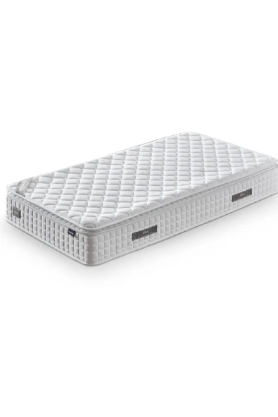 Zambak Tek Kişilik Sandıklı Baza + Full Ortopedik Antibakteriyel Pedli Yatak + Başlık  3 lü Set - 5