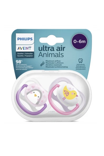 Avent Ultra Air Emzik 0-6 Ay Kız