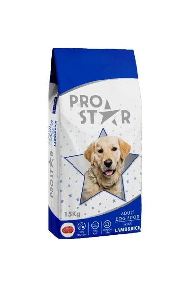 Prostar Lamb Rice Yetişkin Kuzulu Köpek Maması 15 kg