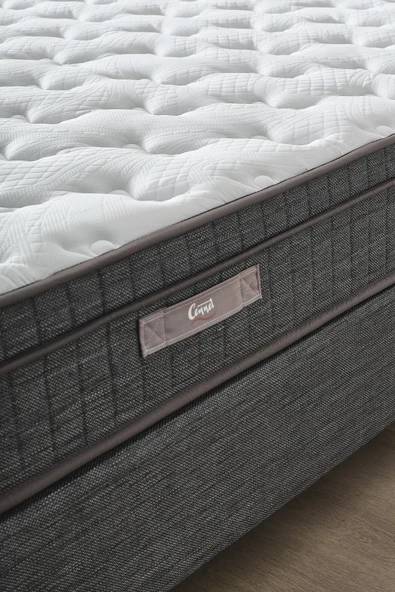 Cennet Yatak Melisa Çift Kişilik Antibakteriyel Full Ortopedik Paket Visco Yaylı Yatak - Resim 12