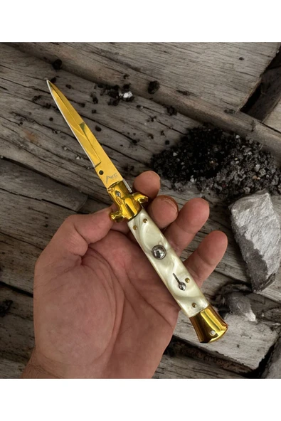 Akc İtalyan Çakı 21 cm Kılıflı - Resim 4