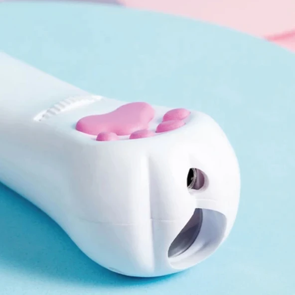 7 Farklı Mod USB Şarjlı Kedi Oyun Lazeri - 3