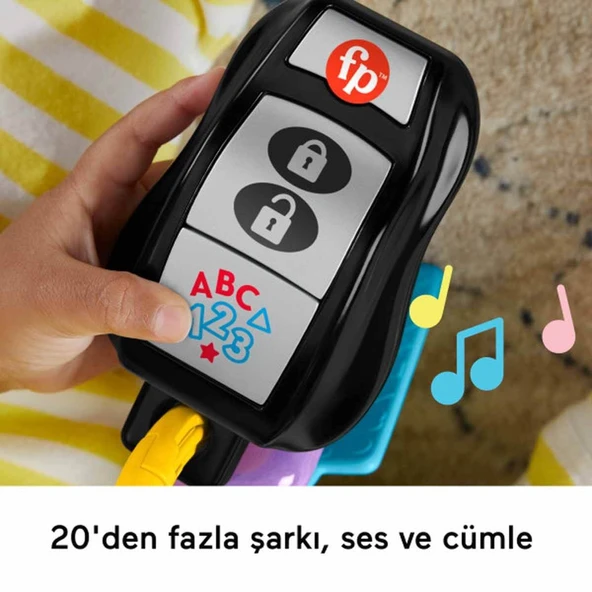 Fisher Price Sesli Eğlen ve Öğren Eğlenceli Aktivite Anahtarı HWY40 - 4