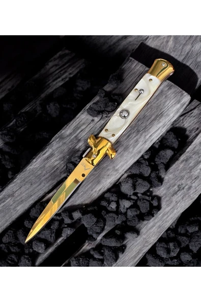 Akc İtalyan Çakı 21 cm Kılıflı - Resim 3