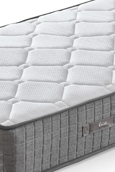 Cennet Yatak Mimoza Tek Kişilik Full Ortopedik Antibakteriyel Paket Yaylı Yatak - 8