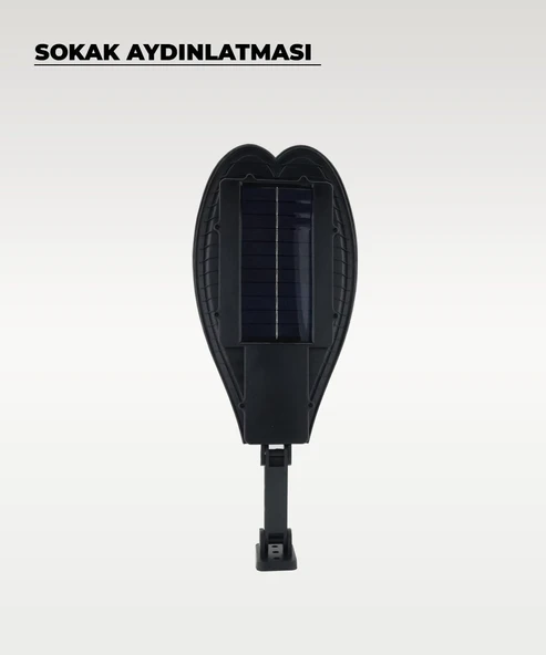 120W Solar Sokak Aydınlatması Beyaz Işık - Sensörlü ve Kumandalı - 4