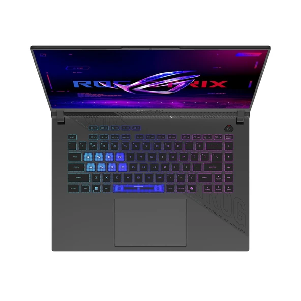ASUS ROG STRIX G16 G614PR RV050 AMD R9 8940HX 32GB 1TB 12GB RTX5070TI 16" FHD 165HZ FREEDOS - Resim 3