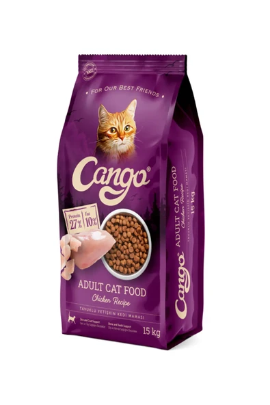 Cango Yetişkin Kedi Maması Tavuk Etli 15kg