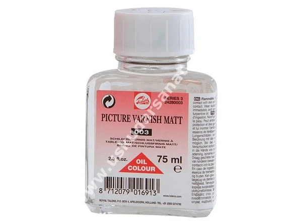Talens Picture Varnish Mat Mat vernik 003 75ml ürün görseli 1