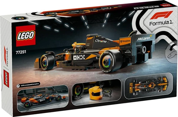 Lego Speed Champions McLaren F1® Team MCL38 77251 - Resim 2