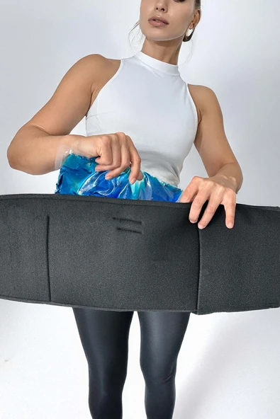 Özel Gün Regl Adet Karın Ağrı Kesici Giderici Termo Jelli Sıcak Soğuk Tutucu Isıtma Korsesi(EX-98)