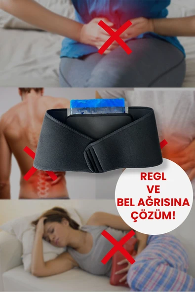 Özel Gün Regl Adet Karın Ağrı Kesici Giderici Termo Jelli Sıcak Soğuk Tutucu Isıtma Korsesi(EX-98) - 4