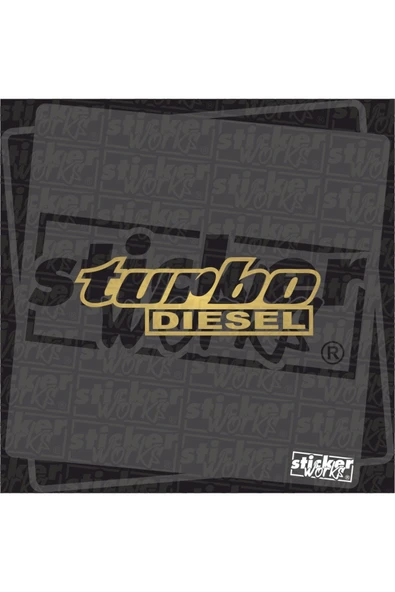 Turbo Diesel Sticker