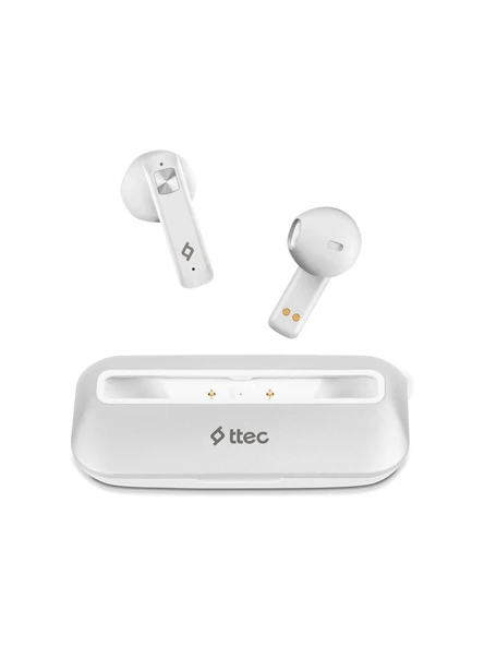 Ttec AirBeat UltraSlim 2KM136B TWS Beyaz Kulak İçi Bluetooth Kulaklık TEŞHİR
