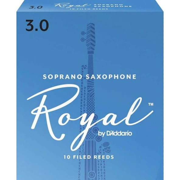 D\'Addario Woodwinds Royal RIB1030 Soprano Saksafon Kamışı No:3