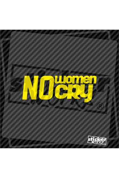 No Women No Cry Sticker - 4