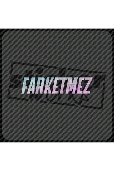 Farketmez Sticker