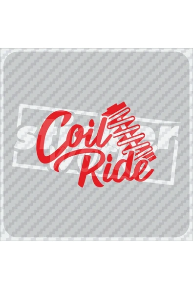 Coil Ride Sticker - 5