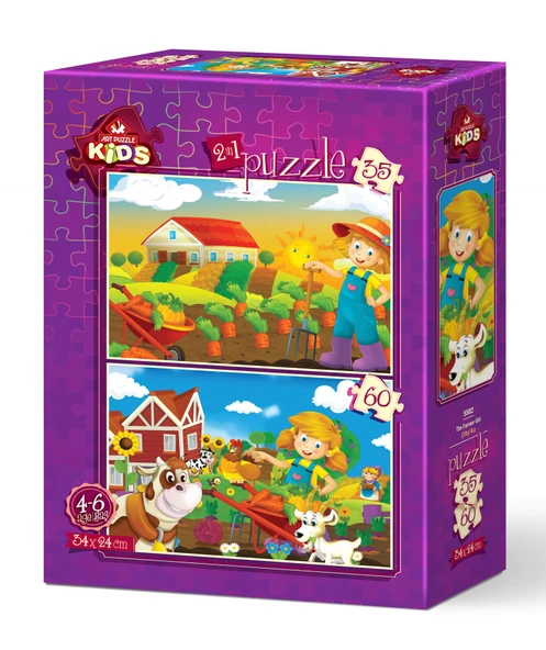 2 İn 1 60x30 Parça Puzzle 5825