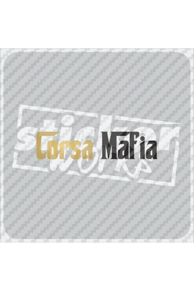 Corsa Mafia Sticker - 5