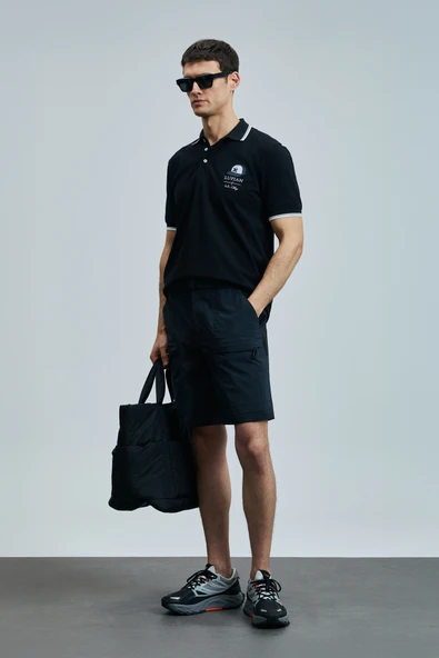 Lufian 111040223 Sandor Smart Polo Yaka Tişort Erkek T-Shirt - Resim 2